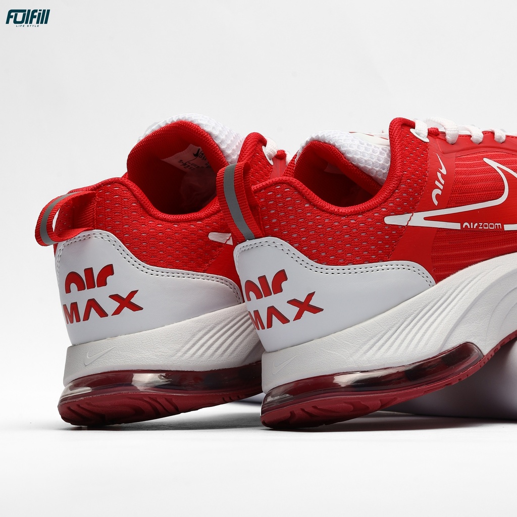 Air max 270 red white deals